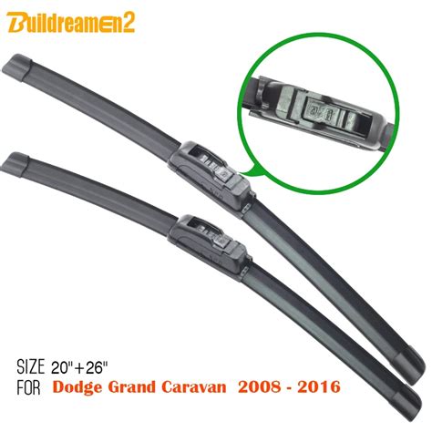 wiper blades dodge grand caravan|dodge grand caravan wiper size.